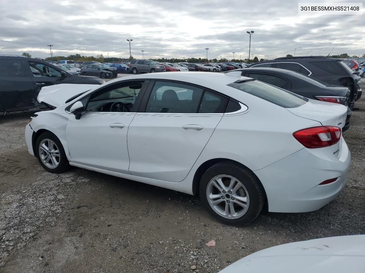 2017 Chevrolet Cruze Lt VIN: 3G1BE5SMXHS521408 Lot: 73245274