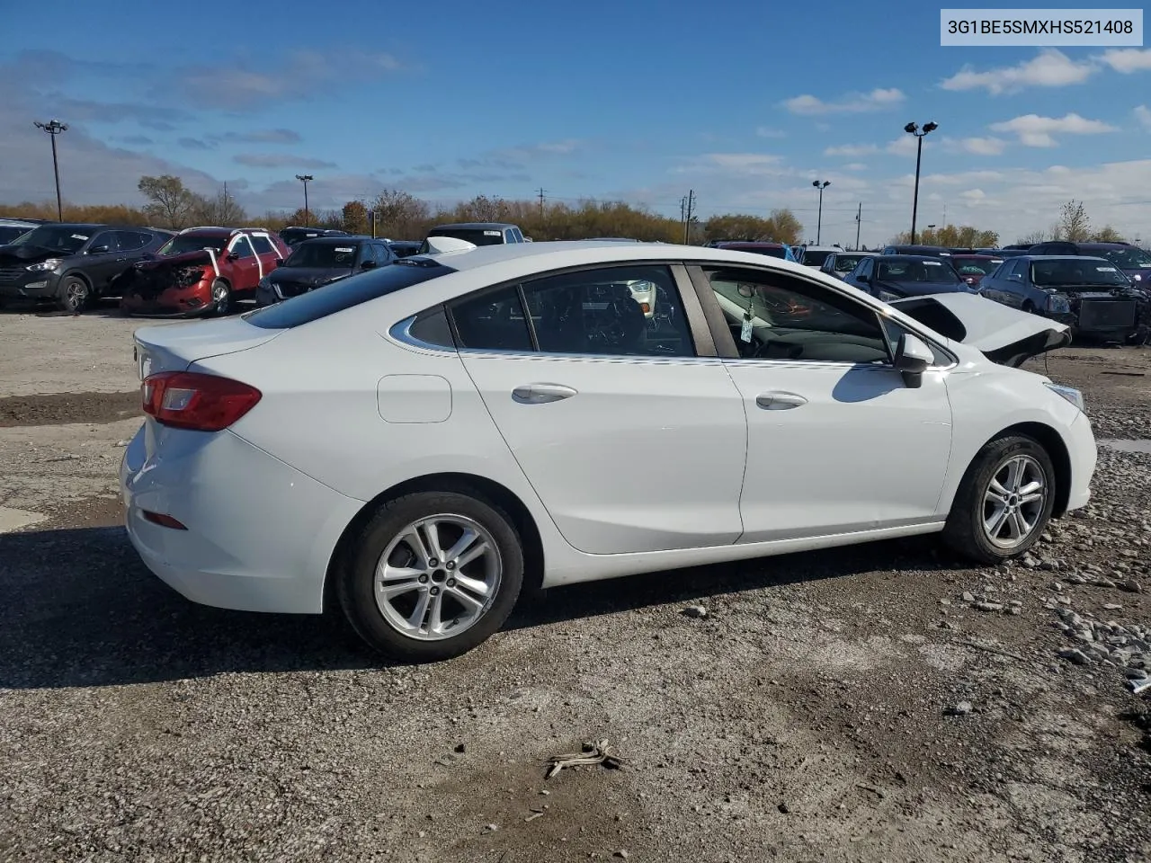 2017 Chevrolet Cruze Lt VIN: 3G1BE5SMXHS521408 Lot: 73245274