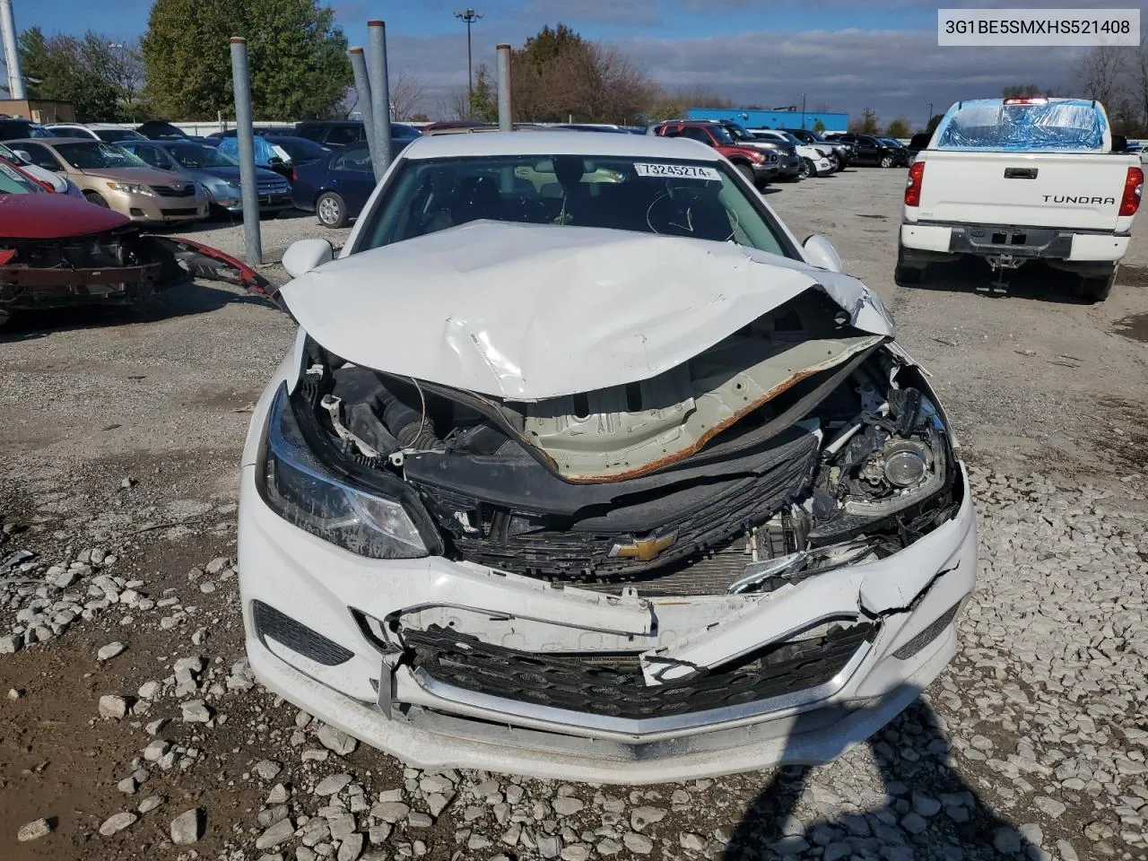 2017 Chevrolet Cruze Lt VIN: 3G1BE5SMXHS521408 Lot: 73245274