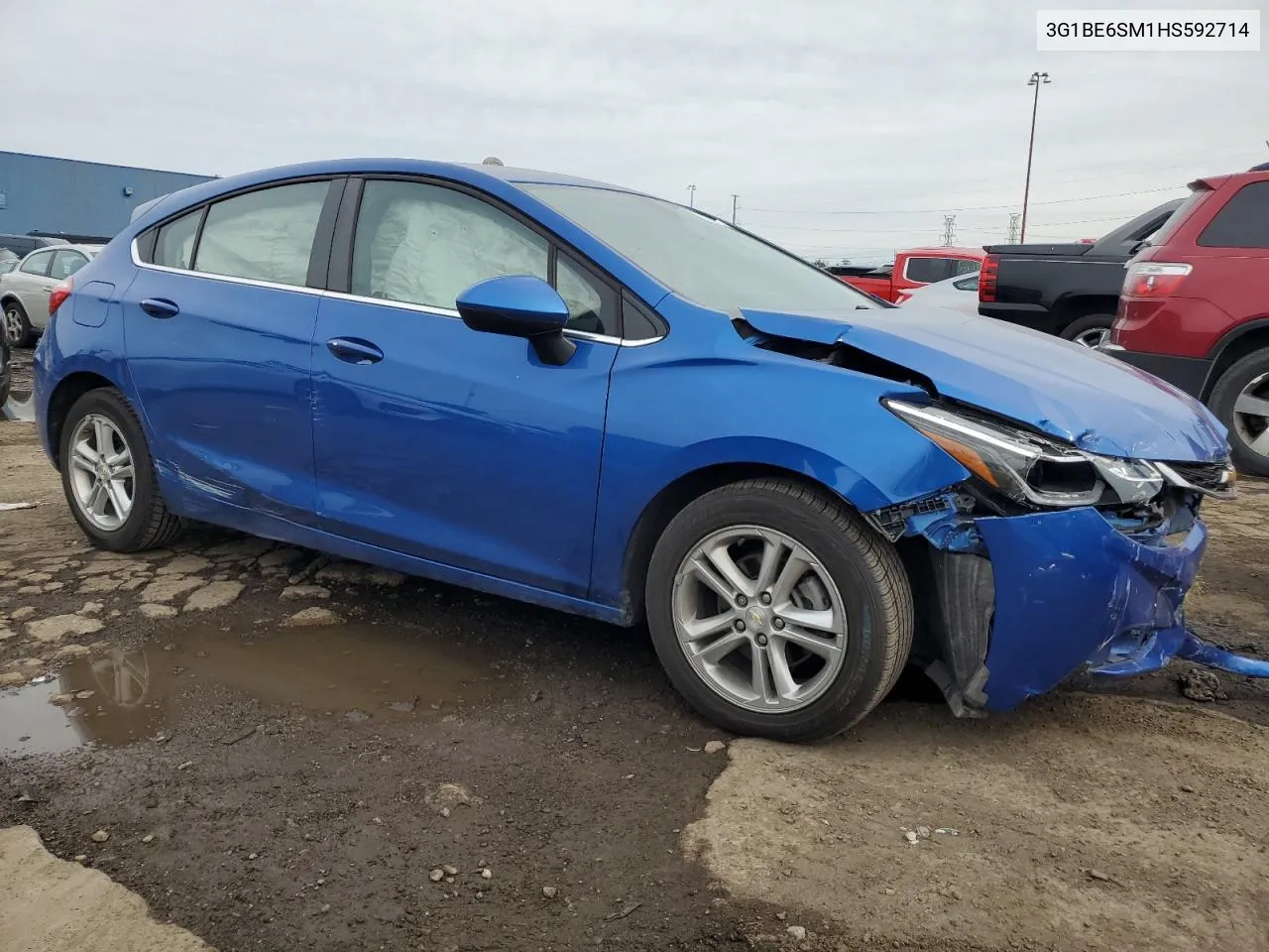 2017 Chevrolet Cruze Lt VIN: 3G1BE6SM1HS592714 Lot: 73297594