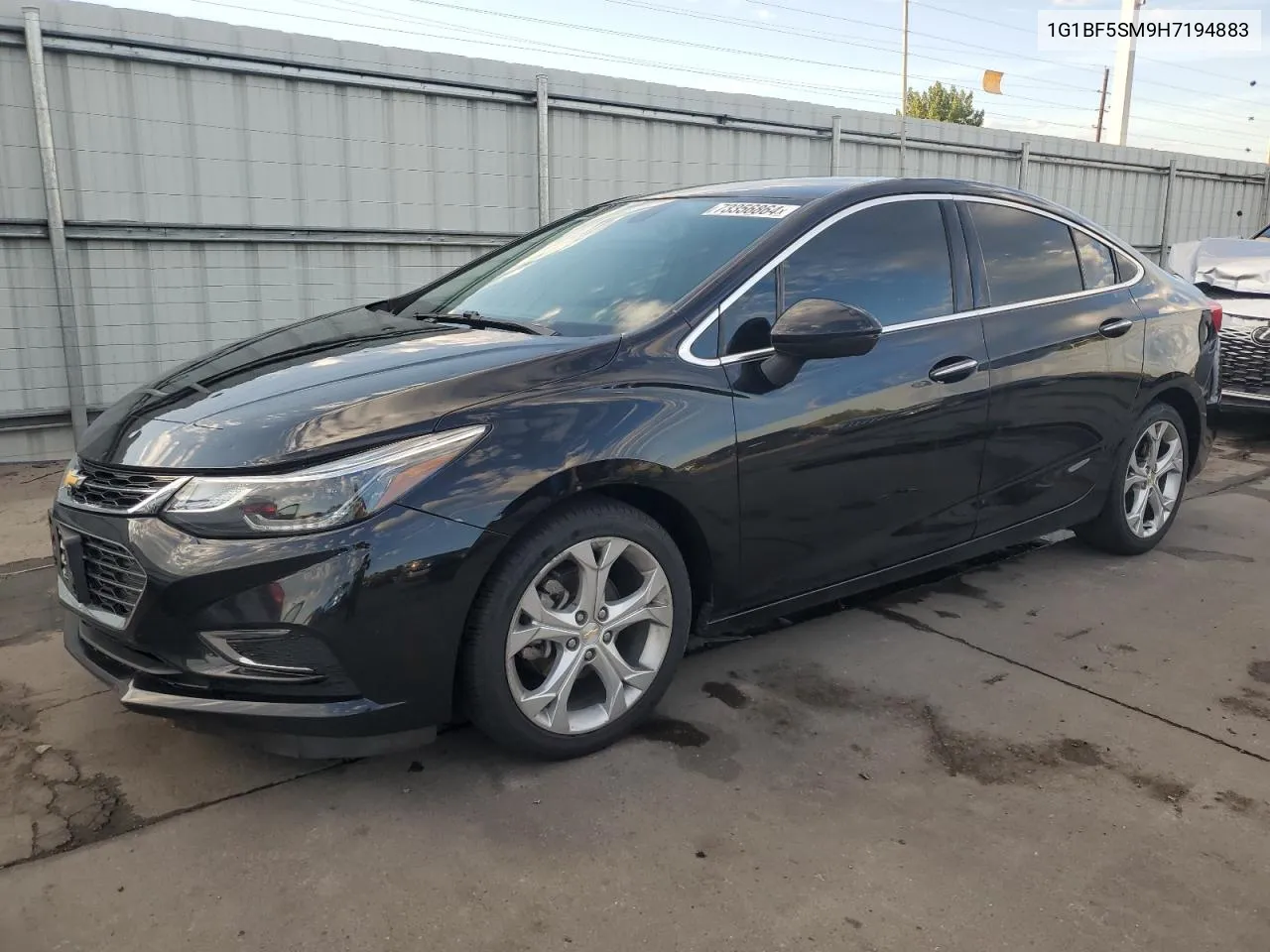 2017 Chevrolet Cruze Premier VIN: 1G1BF5SM9H7194883 Lot: 73356864