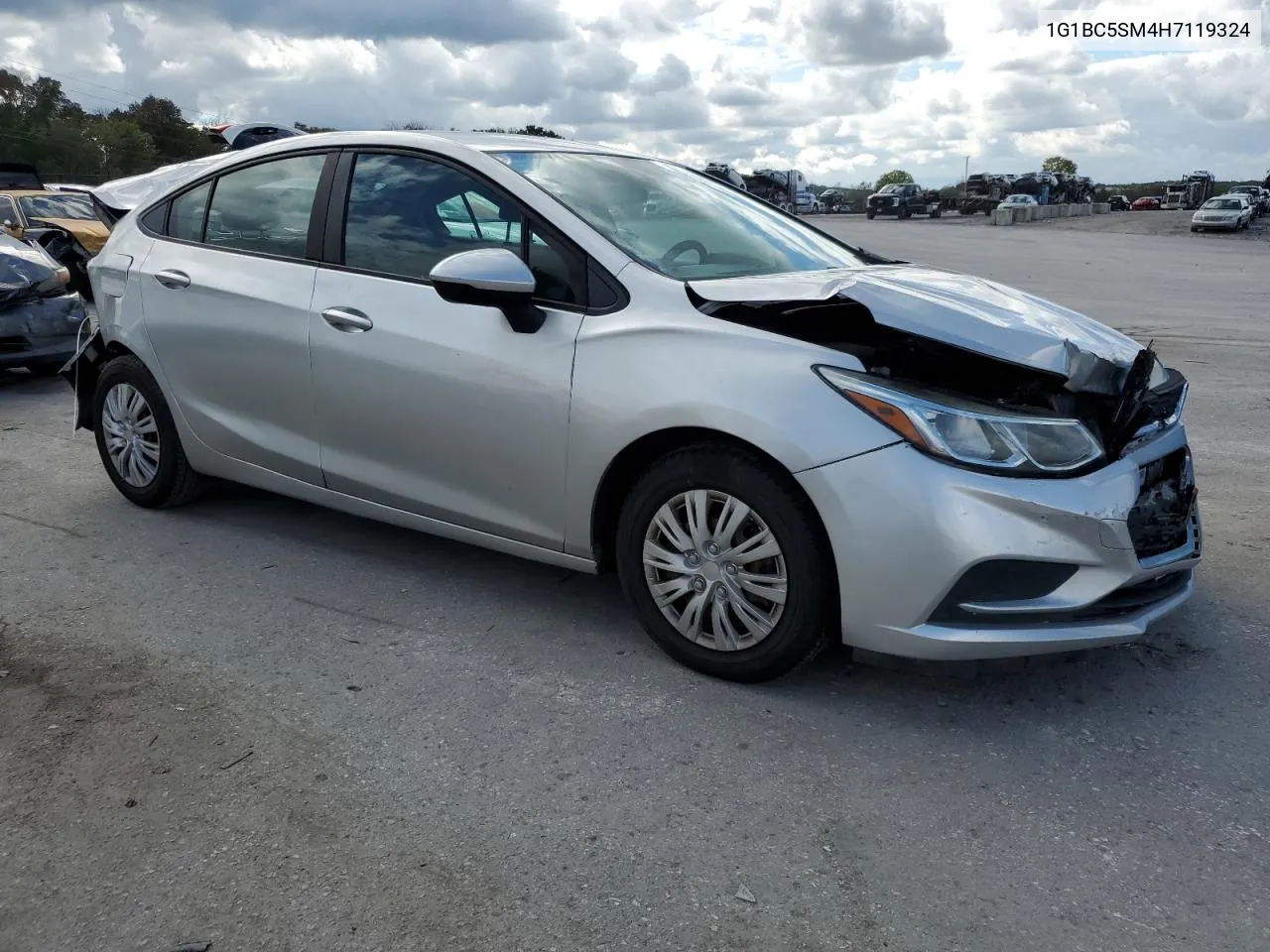 2017 Chevrolet Cruze Ls VIN: 1G1BC5SM4H7119324 Lot: 73382184