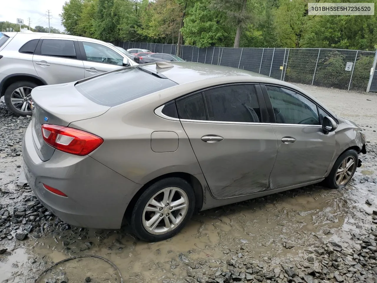 1G1BH5SE5H7236520 2017 Chevrolet Cruze Lt