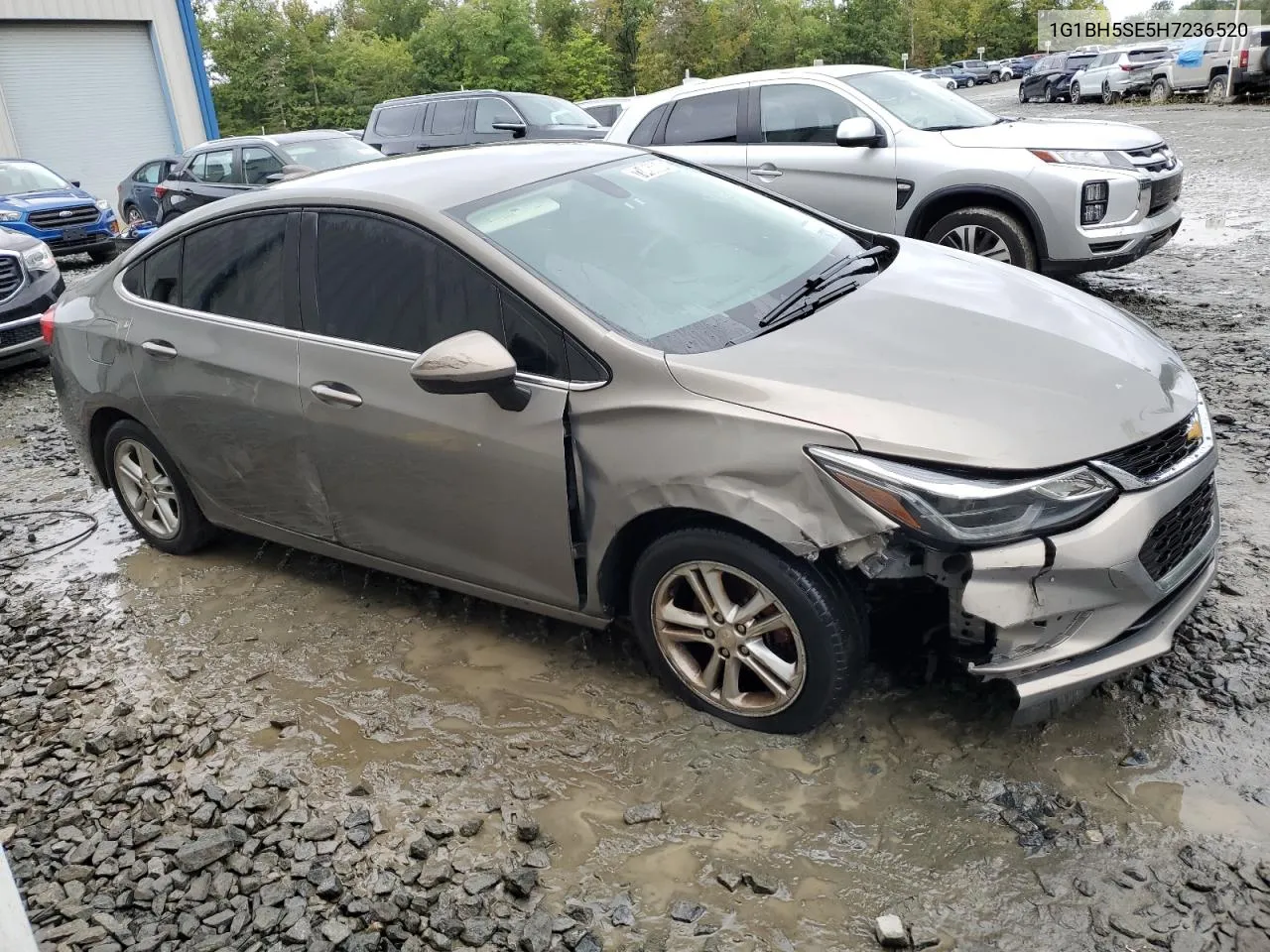 2017 Chevrolet Cruze Lt VIN: 1G1BH5SE5H7236520 Lot: 73496684