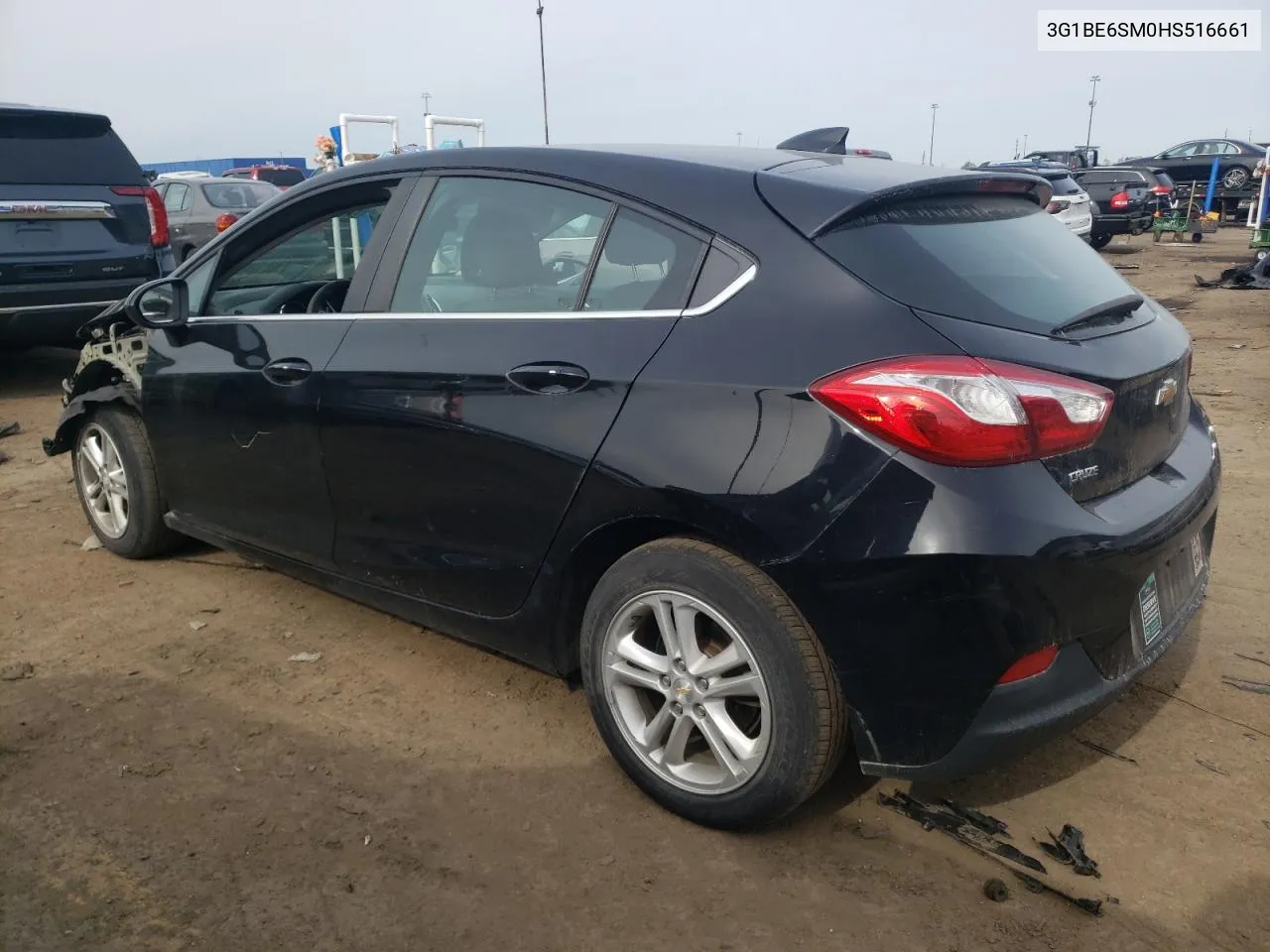 3G1BE6SM0HS516661 2017 Chevrolet Cruze Lt