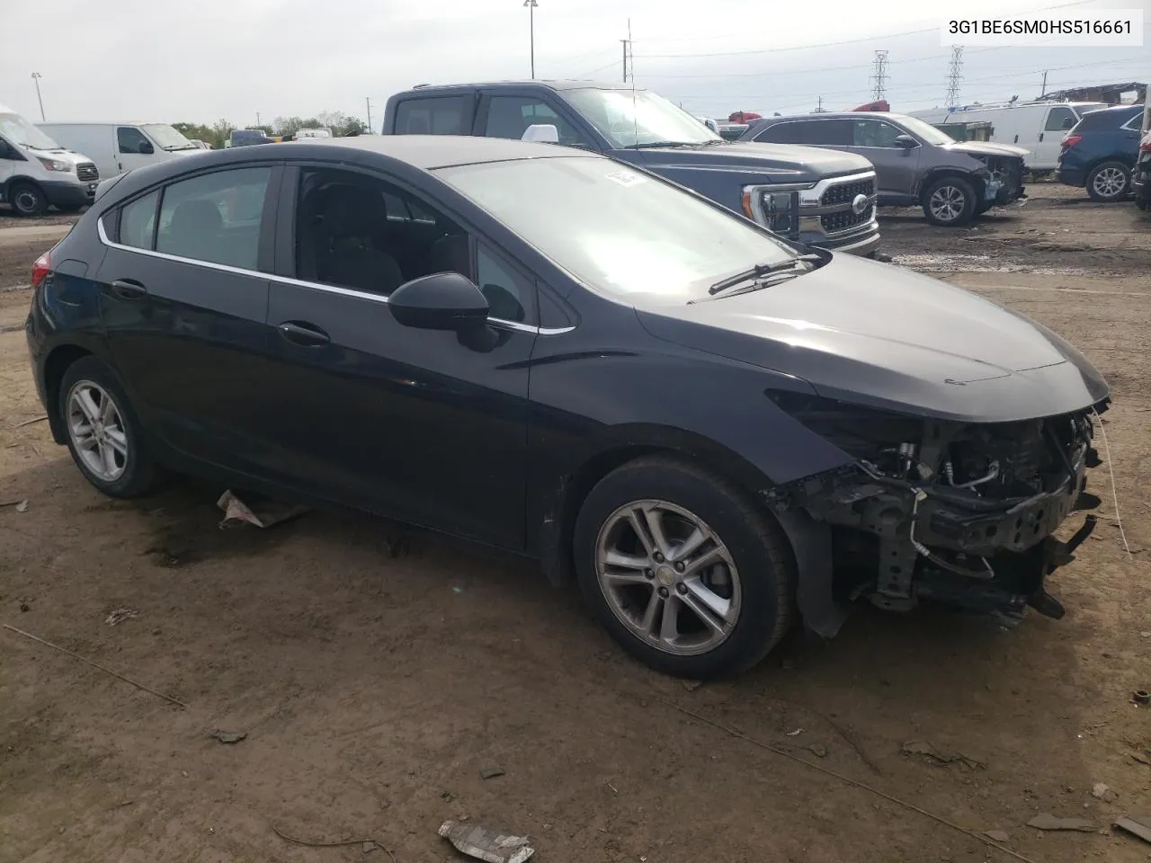 2017 Chevrolet Cruze Lt VIN: 3G1BE6SM0HS516661 Lot: 73537344