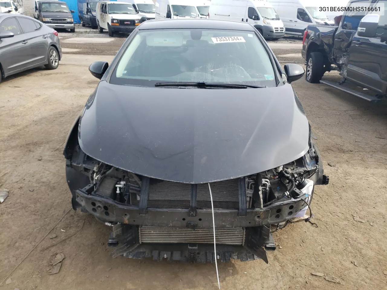 3G1BE6SM0HS516661 2017 Chevrolet Cruze Lt