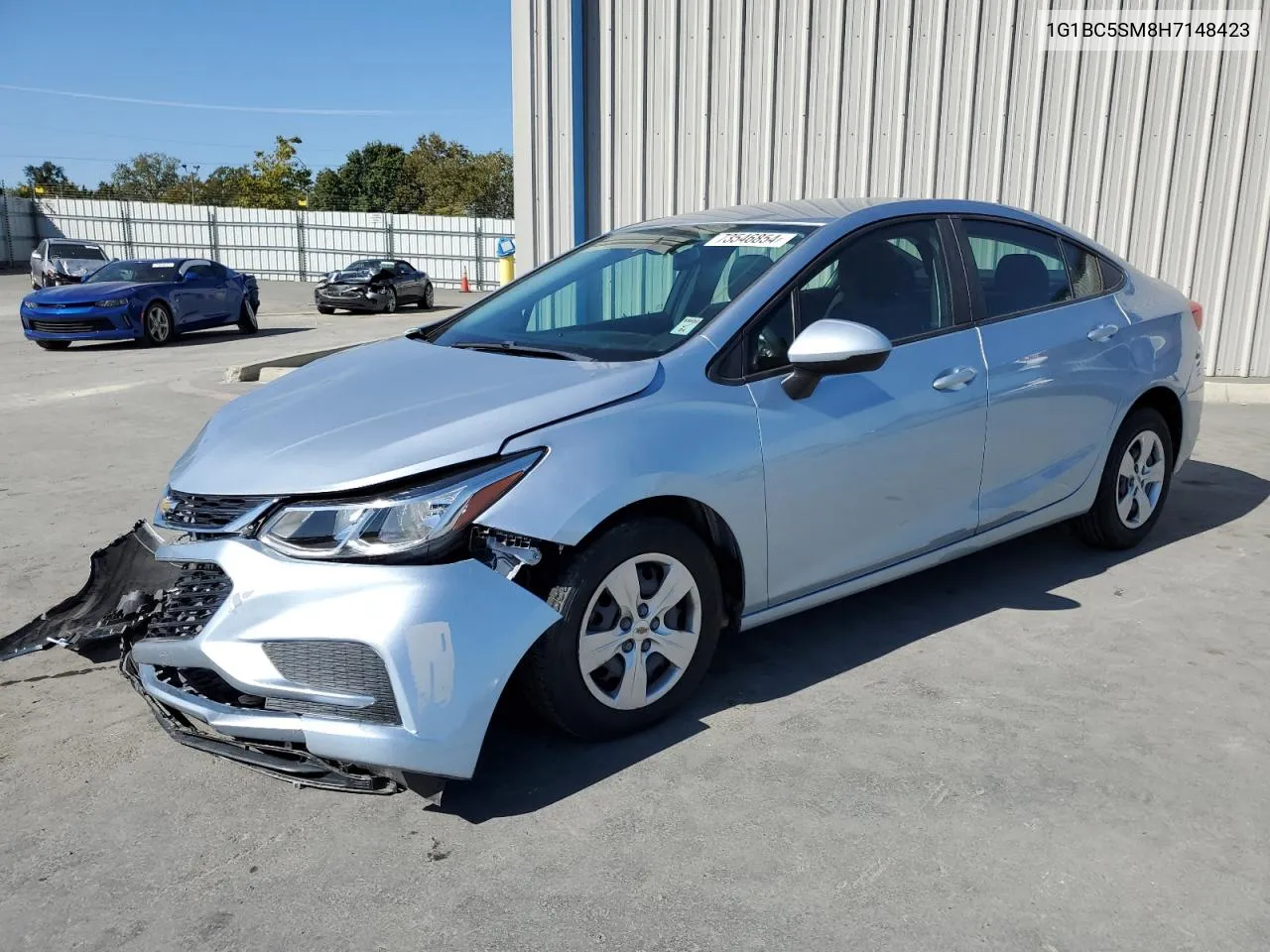 2017 Chevrolet Cruze Ls VIN: 1G1BC5SM8H7148423 Lot: 73546854