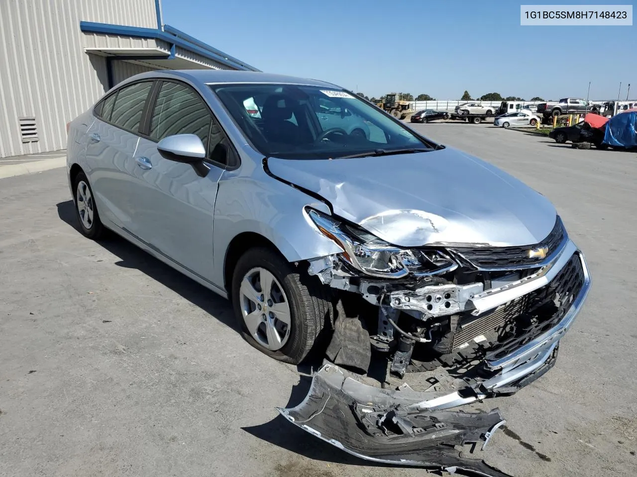 2017 Chevrolet Cruze Ls VIN: 1G1BC5SM8H7148423 Lot: 73546854