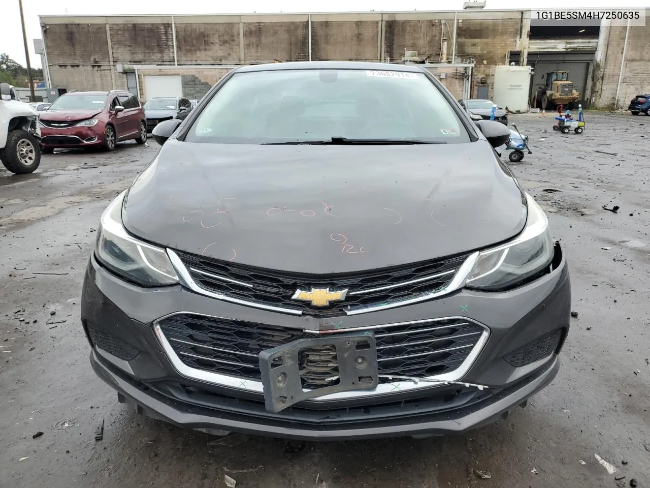 2017 Chevrolet Cruze Lt VIN: 1G1BE5SM4H7250635 Lot: 73582914