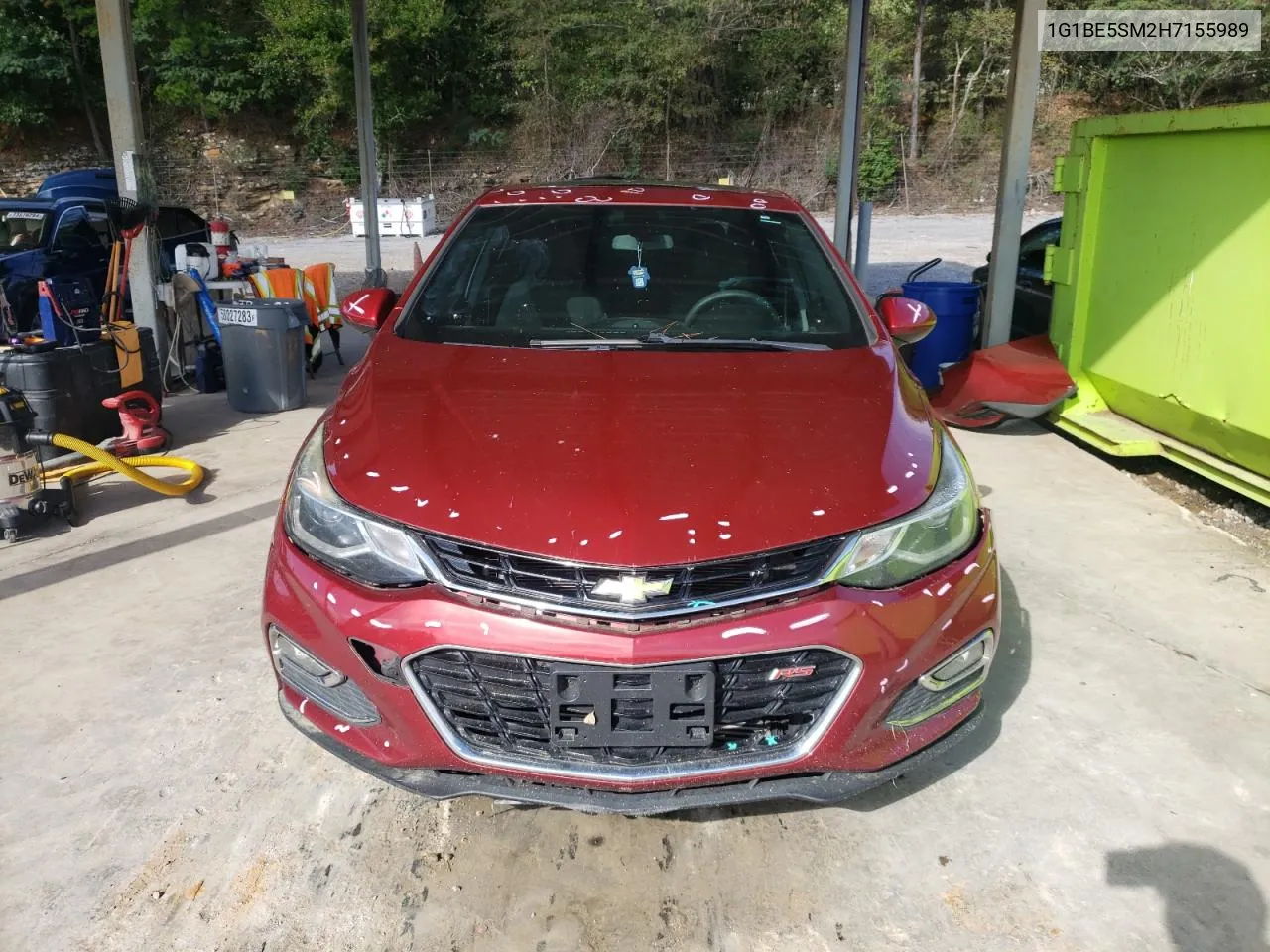 2017 Chevrolet Cruze Lt VIN: 1G1BE5SM2H7155989 Lot: 73596774