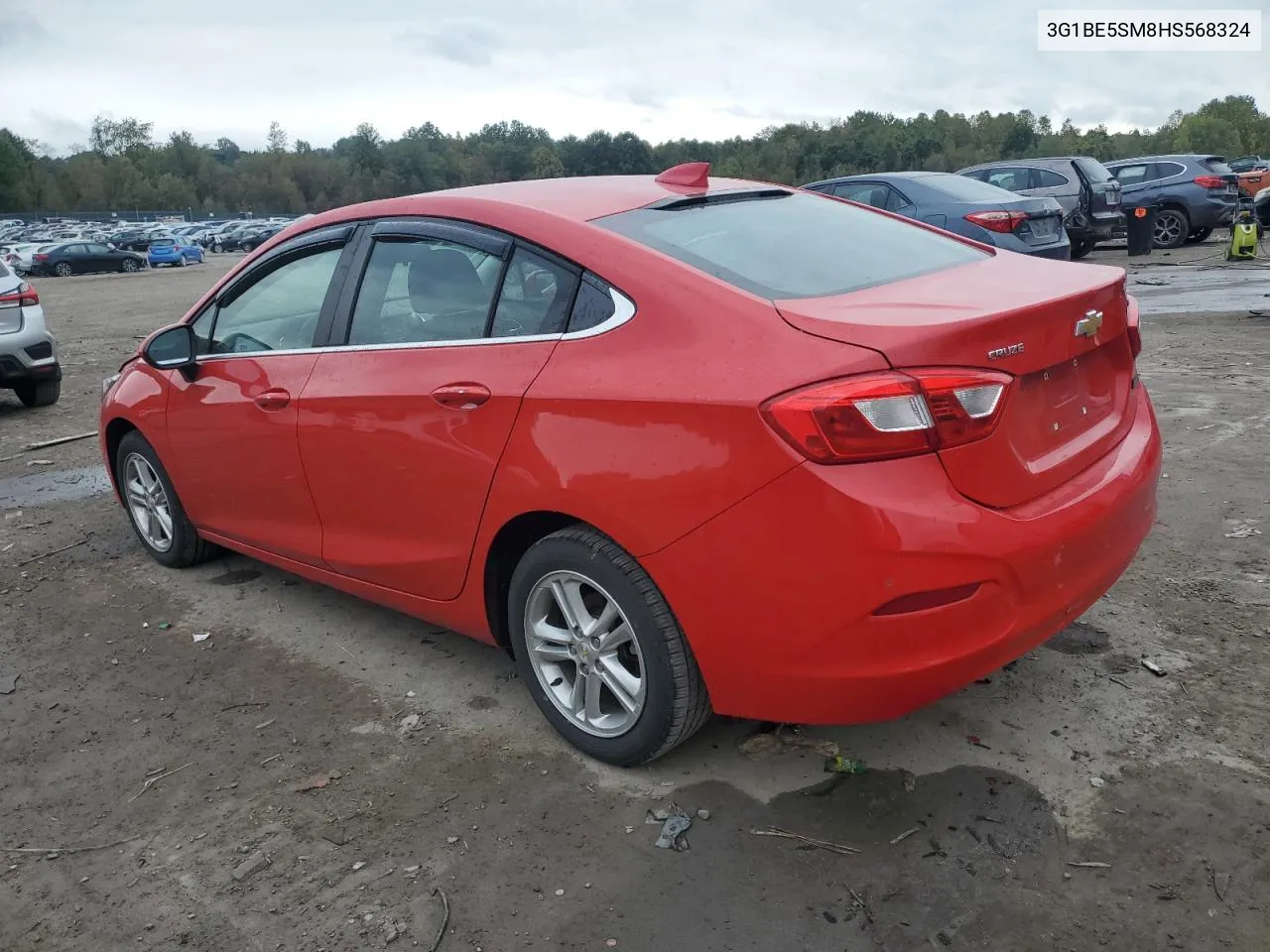 2017 Chevrolet Cruze Lt VIN: 3G1BE5SM8HS568324 Lot: 73826544