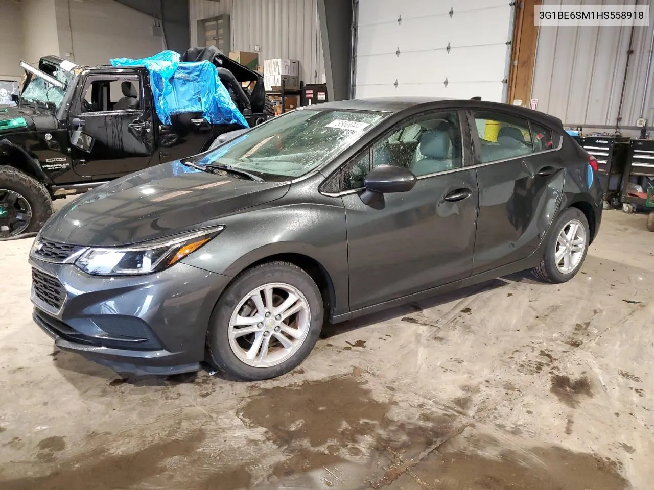 2017 Chevrolet Cruze Lt VIN: 3G1BE6SM1HS558918 Lot: 73869044