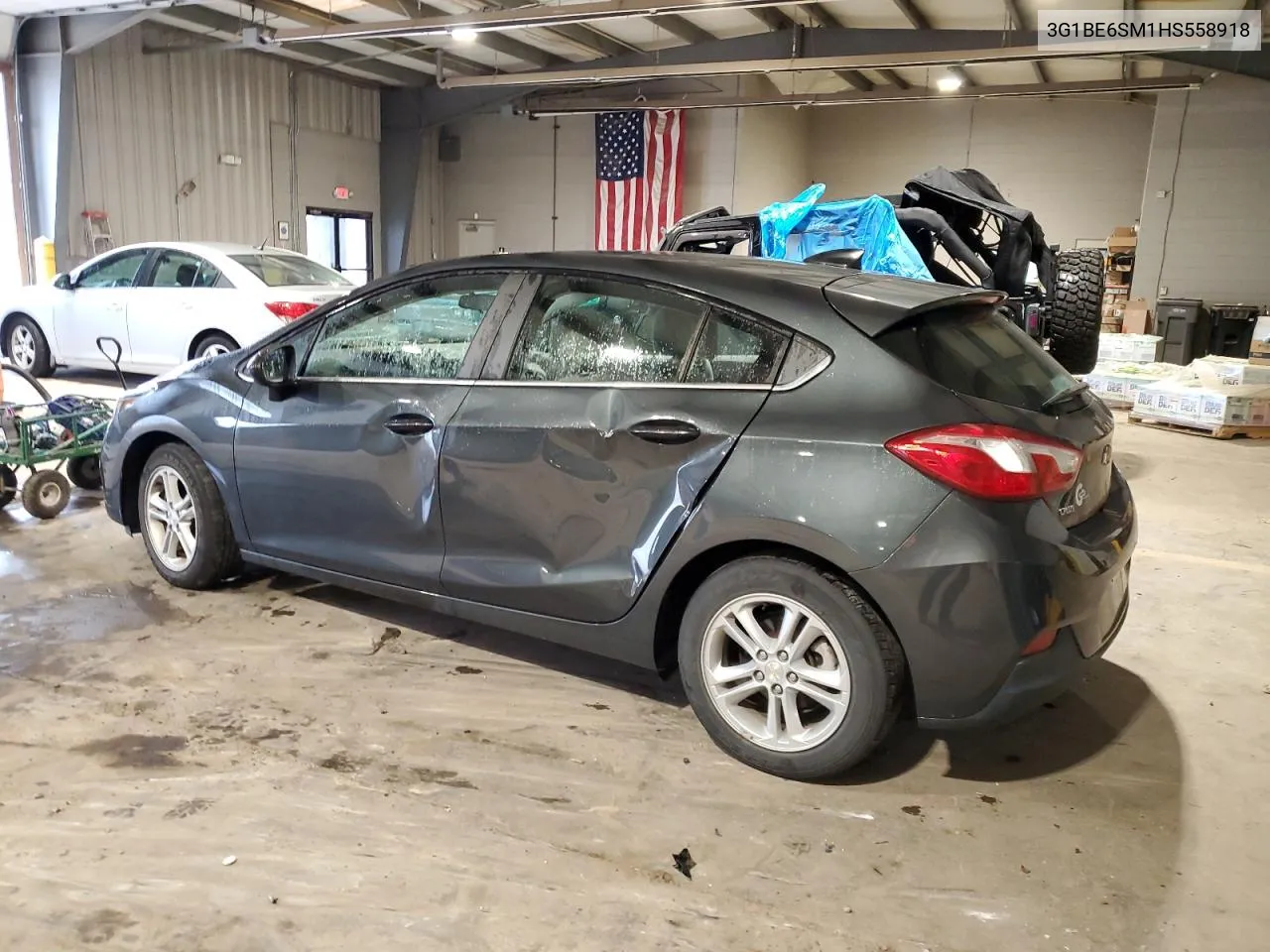 2017 Chevrolet Cruze Lt VIN: 3G1BE6SM1HS558918 Lot: 73869044