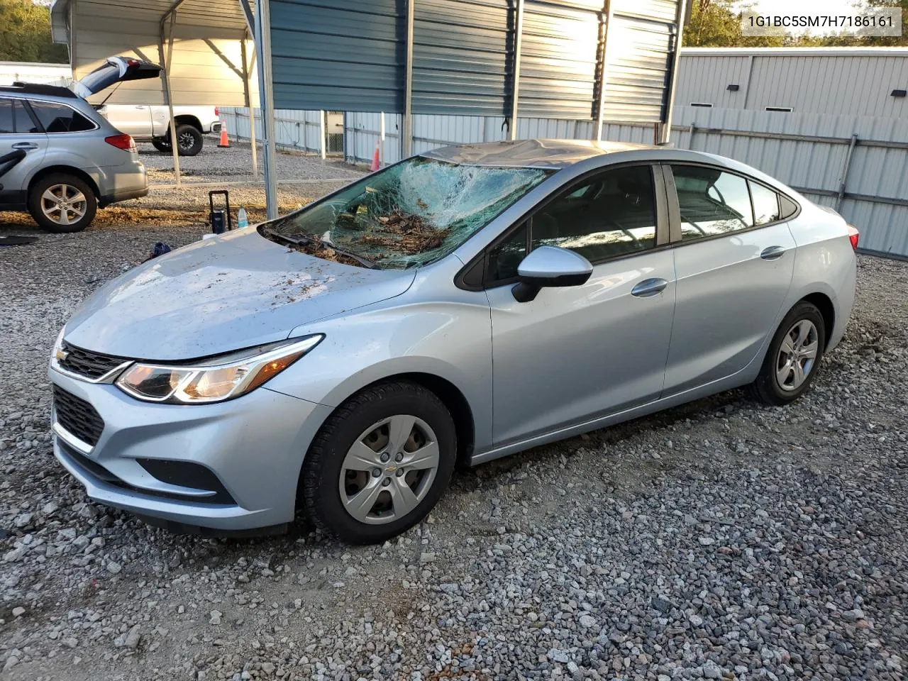 2017 Chevrolet Cruze Ls VIN: 1G1BC5SM7H7186161 Lot: 73885764