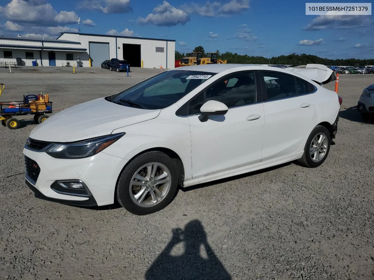 2017 Chevrolet Cruze Lt VIN: 1G1BE5SM6H7251379 Lot: 73942714