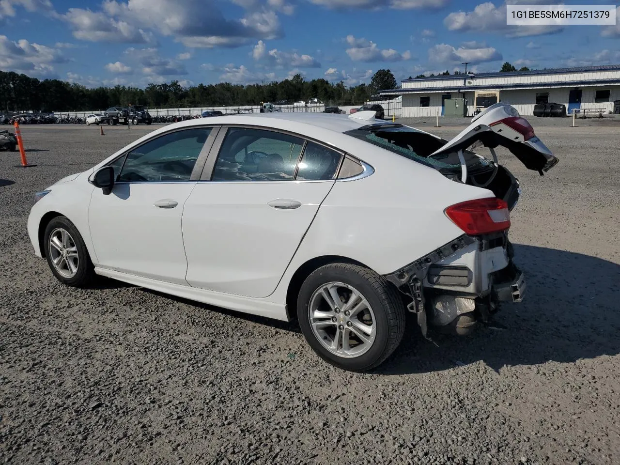 2017 Chevrolet Cruze Lt VIN: 1G1BE5SM6H7251379 Lot: 73942714