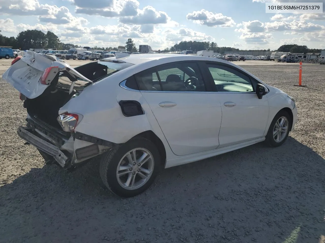 2017 Chevrolet Cruze Lt VIN: 1G1BE5SM6H7251379 Lot: 73942714