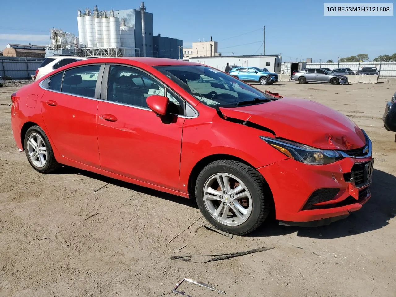 2017 Chevrolet Cruze Lt VIN: 1G1BE5SM3H7121608 Lot: 74132224