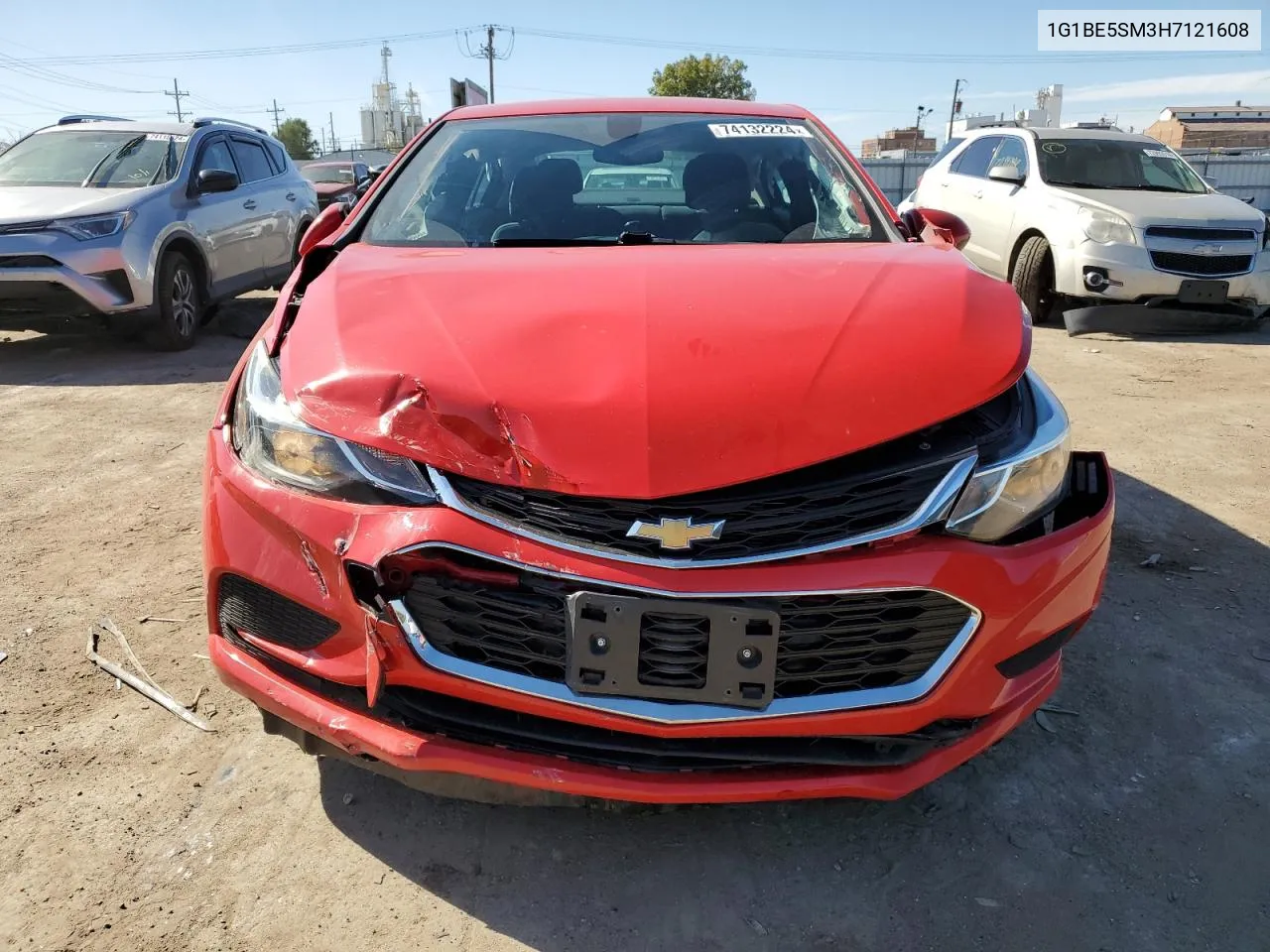 2017 Chevrolet Cruze Lt VIN: 1G1BE5SM3H7121608 Lot: 74132224