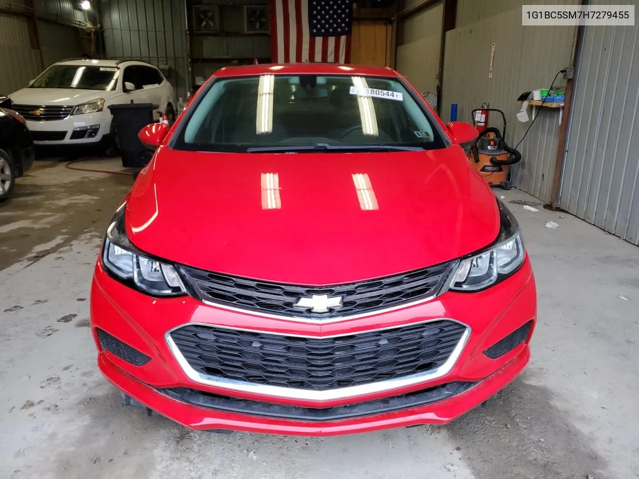 2017 Chevrolet Cruze Ls VIN: 1G1BC5SM7H7279455 Lot: 74180544