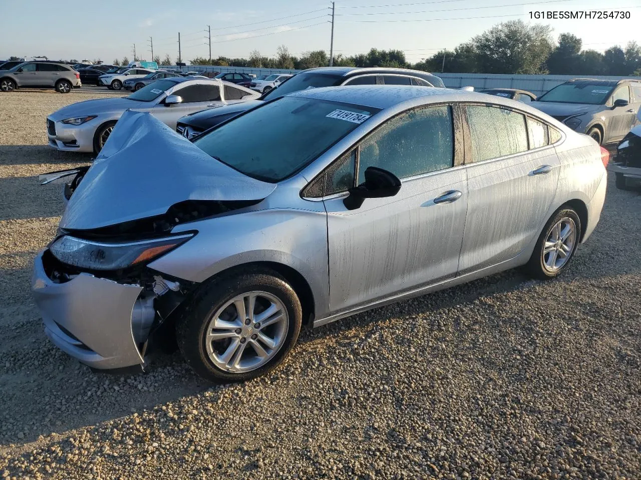 2017 Chevrolet Cruze Lt VIN: 1G1BE5SM7H7254730 Lot: 74191784