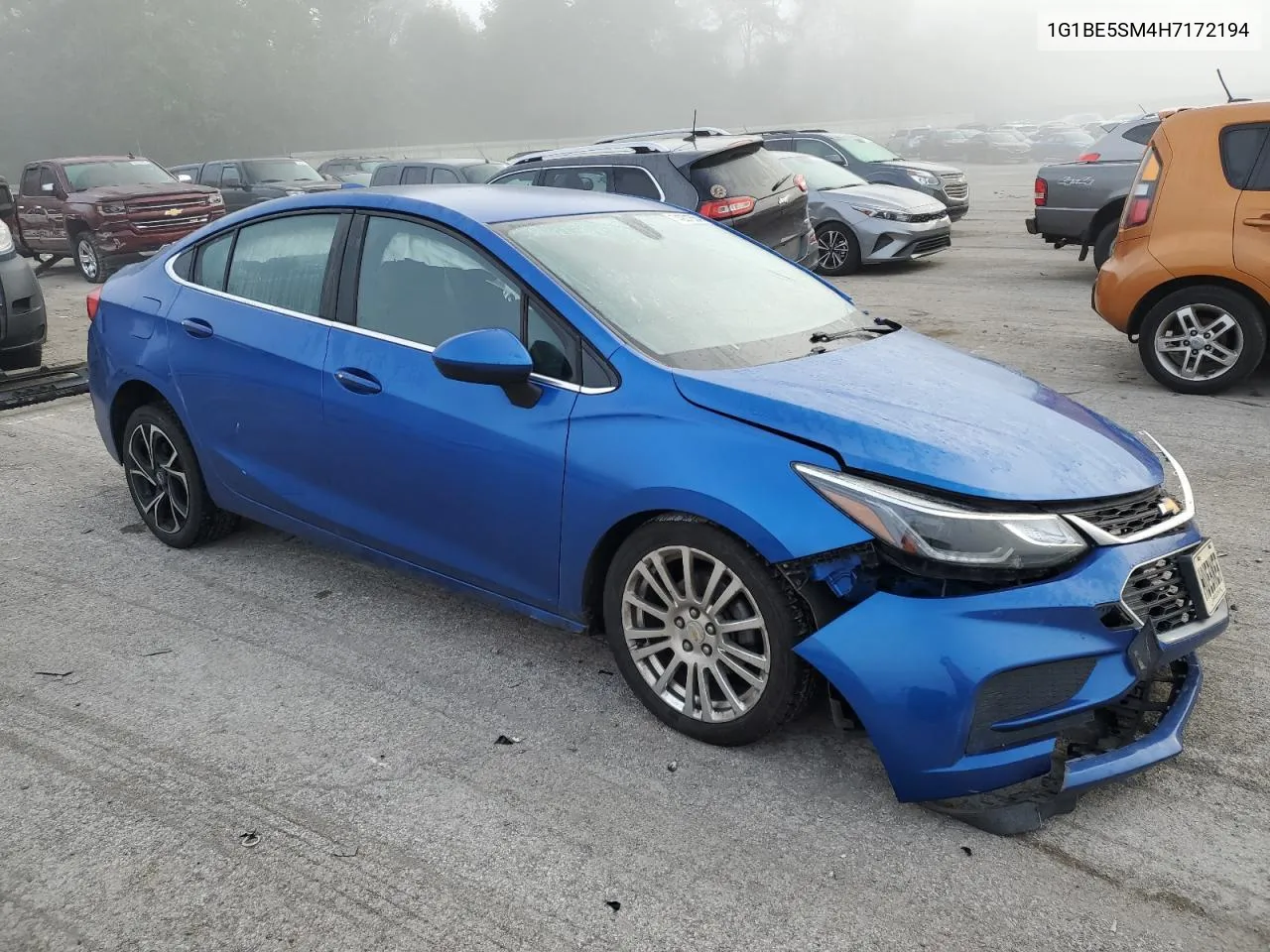 2017 Chevrolet Cruze Lt VIN: 1G1BE5SM4H7172194 Lot: 74201554