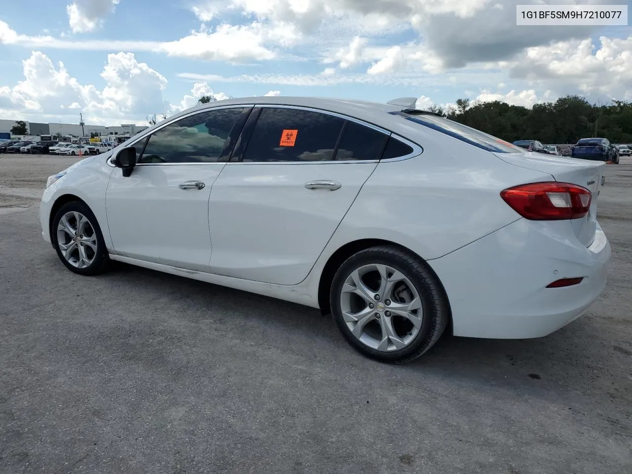 2017 Chevrolet Cruze Premier VIN: 1G1BF5SM9H7210077 Lot: 74241424