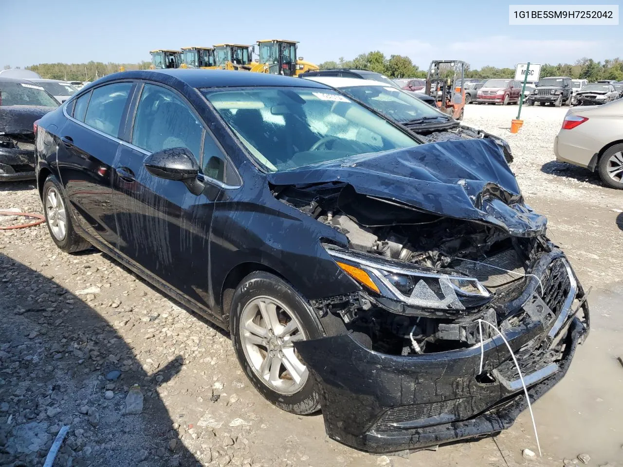 2017 Chevrolet Cruze Lt VIN: 1G1BE5SM9H7252042 Lot: 74243754