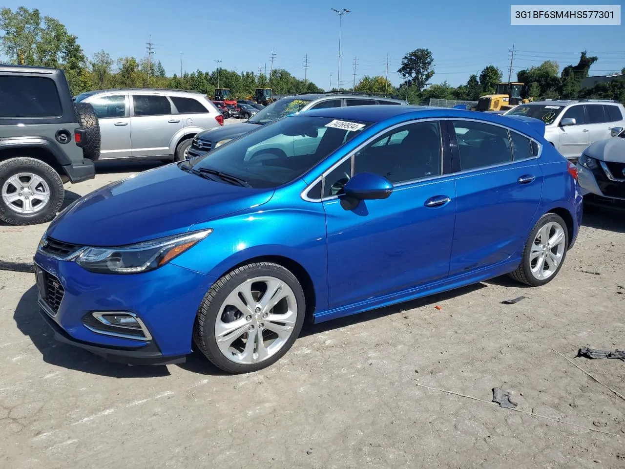 2017 Chevrolet Cruze Premier VIN: 3G1BF6SM4HS577301 Lot: 74269934