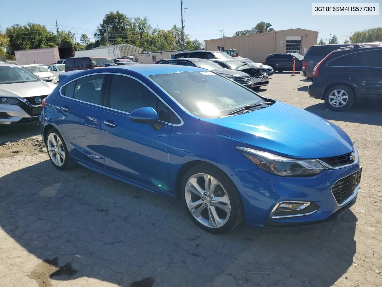 2017 Chevrolet Cruze Premier VIN: 3G1BF6SM4HS577301 Lot: 74269934