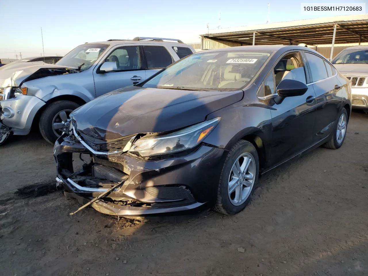 2017 Chevrolet Cruze Lt VIN: 1G1BE5SM1H7120683 Lot: 74325904