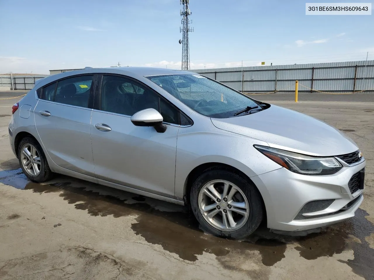 2017 Chevrolet Cruze Lt VIN: 3G1BE6SM3HS609643 Lot: 74388094