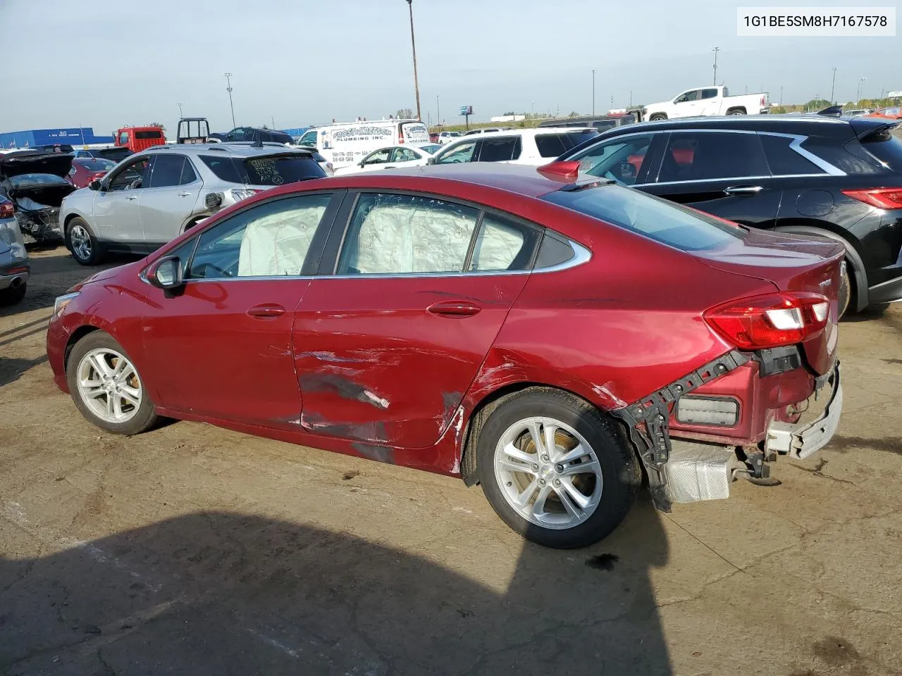 1G1BE5SM8H7167578 2017 Chevrolet Cruze Lt