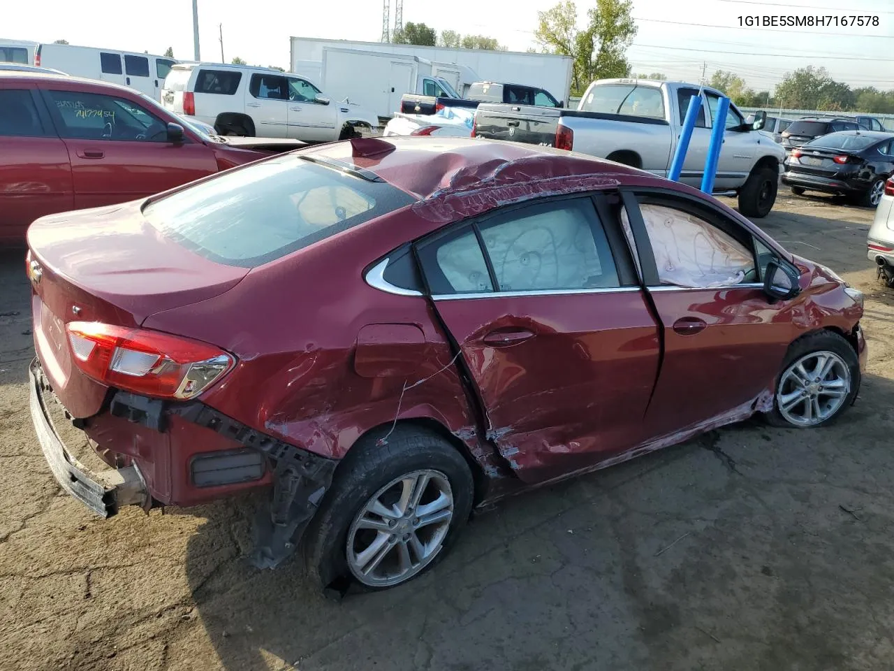 1G1BE5SM8H7167578 2017 Chevrolet Cruze Lt