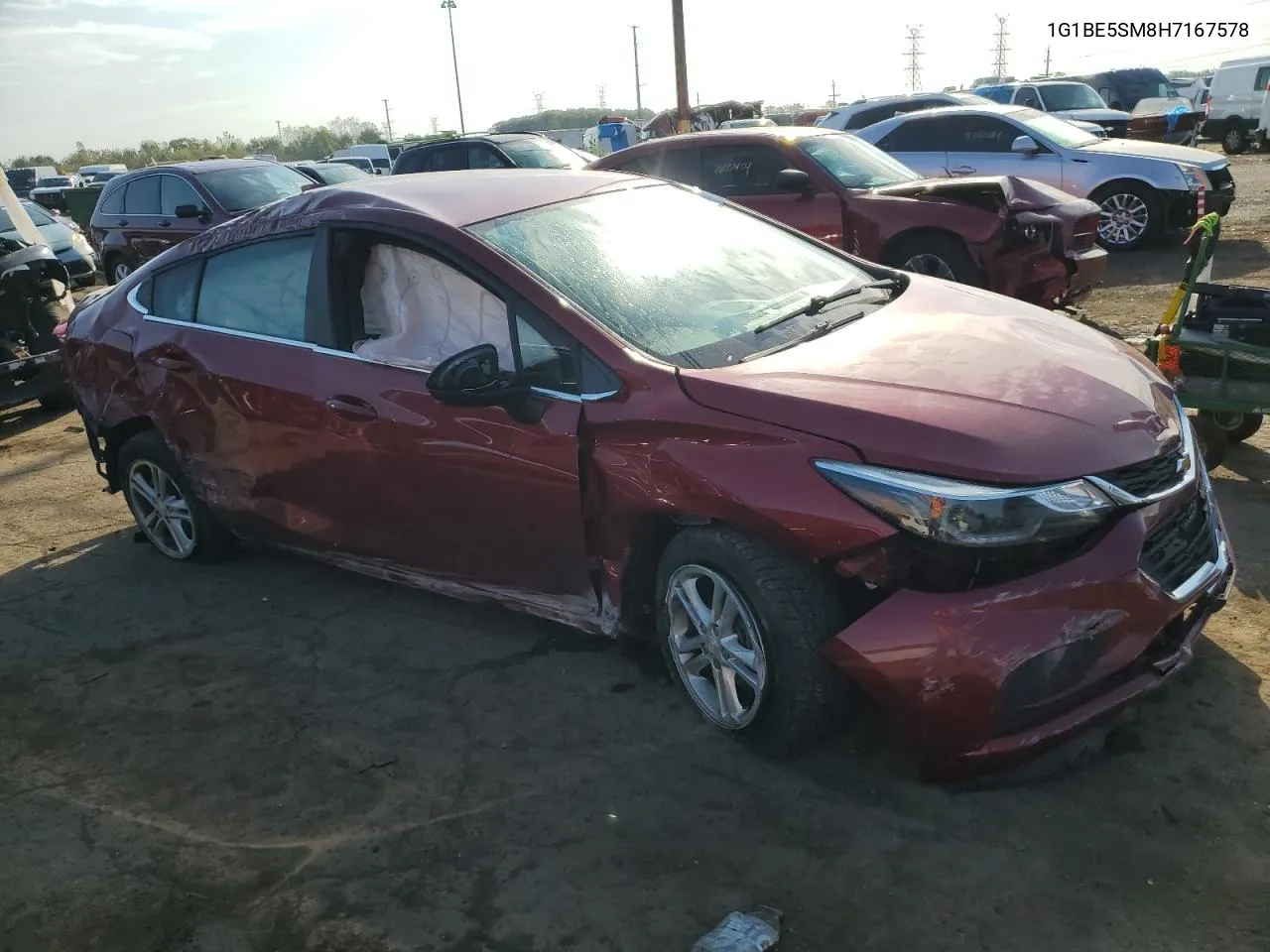 1G1BE5SM8H7167578 2017 Chevrolet Cruze Lt