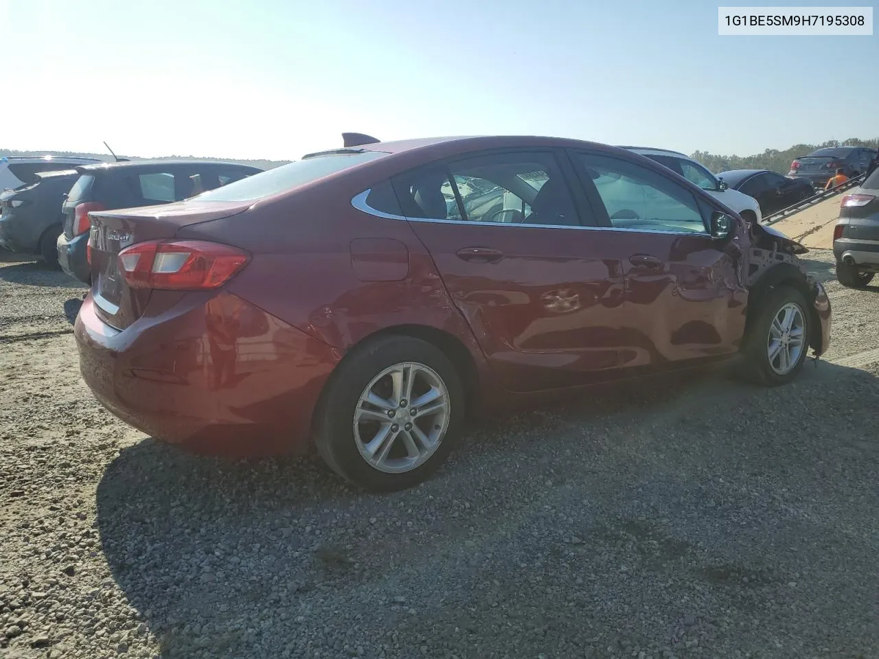 2017 Chevrolet Cruze Lt VIN: 1G1BE5SM9H7195308 Lot: 74544394