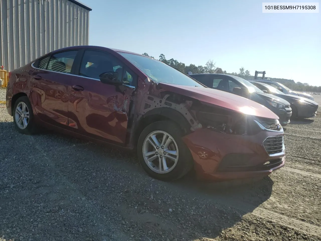 2017 Chevrolet Cruze Lt VIN: 1G1BE5SM9H7195308 Lot: 74544394