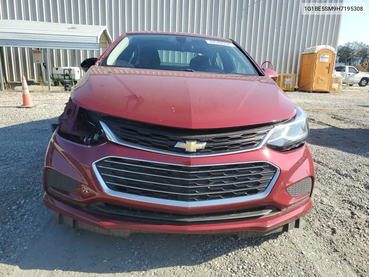 2017 Chevrolet Cruze Lt VIN: 1G1BE5SM9H7195308 Lot: 74544394