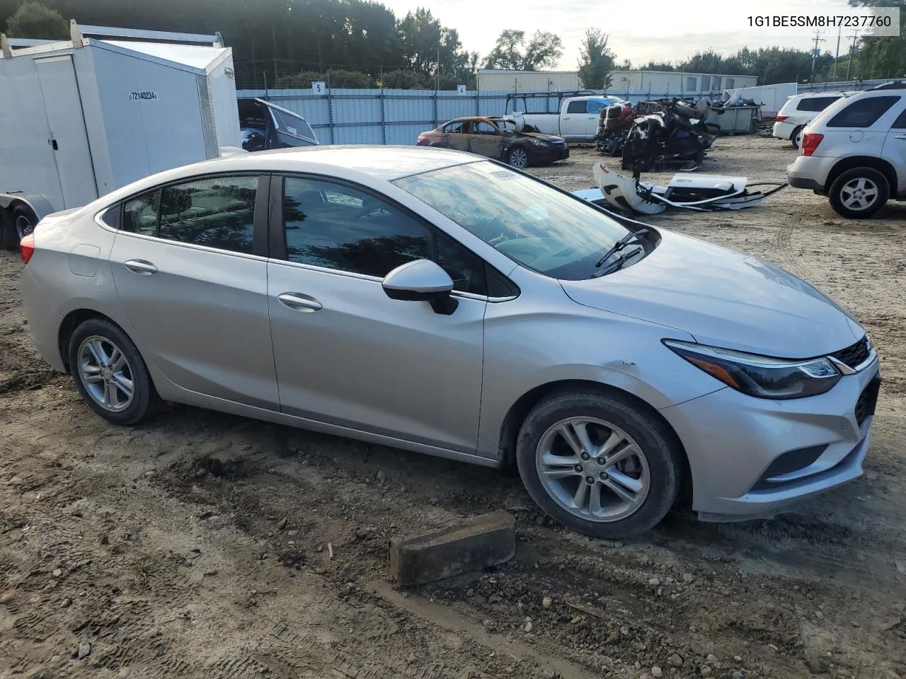 1G1BE5SM8H7237760 2017 Chevrolet Cruze Lt