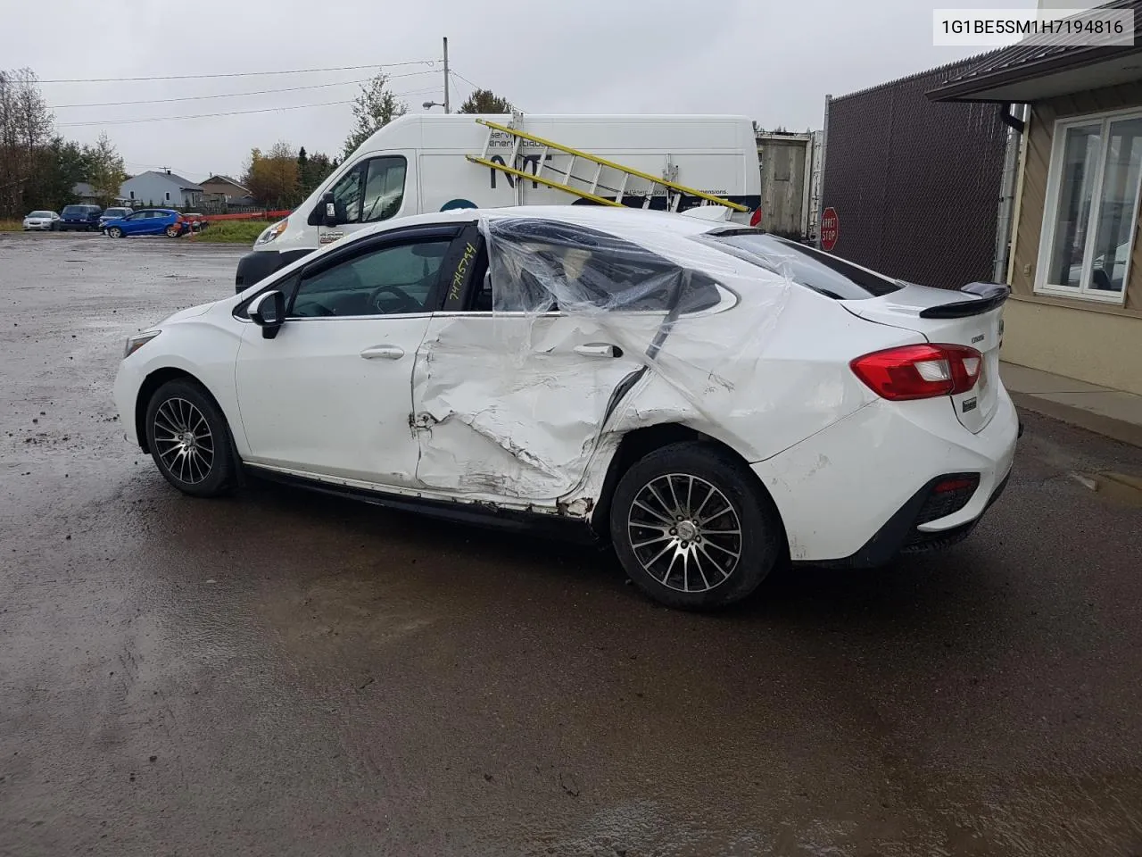 2017 Chevrolet Cruze Lt VIN: 1G1BE5SM1H7194816 Lot: 74745794