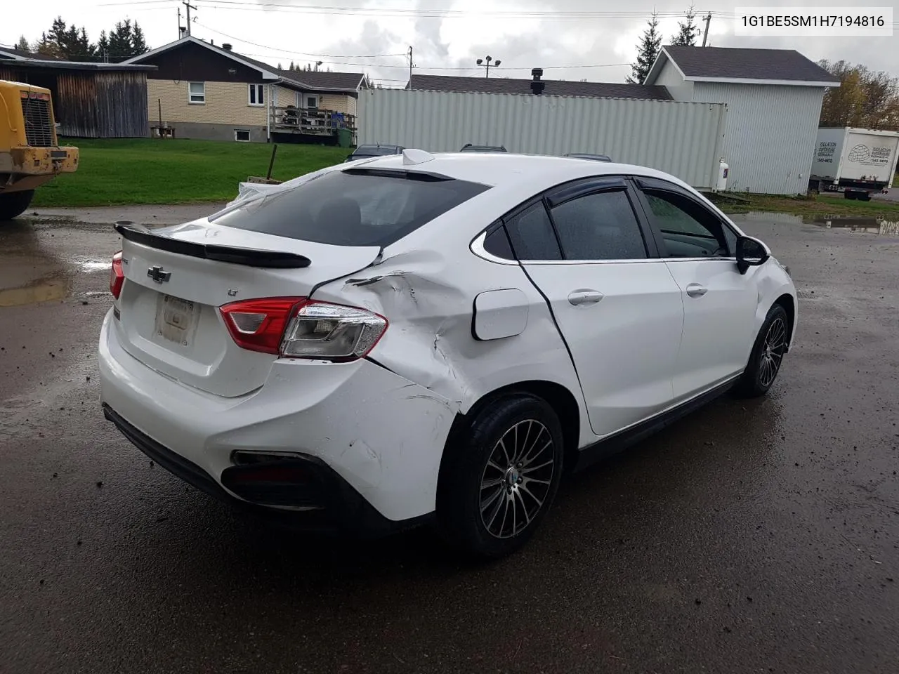 2017 Chevrolet Cruze Lt VIN: 1G1BE5SM1H7194816 Lot: 74745794