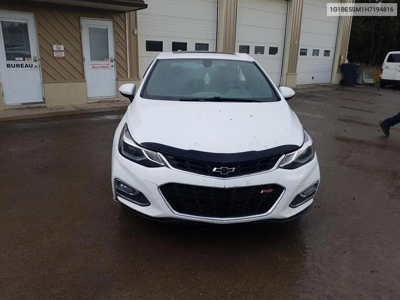 2017 Chevrolet Cruze Lt VIN: 1G1BE5SM1H7194816 Lot: 74745794