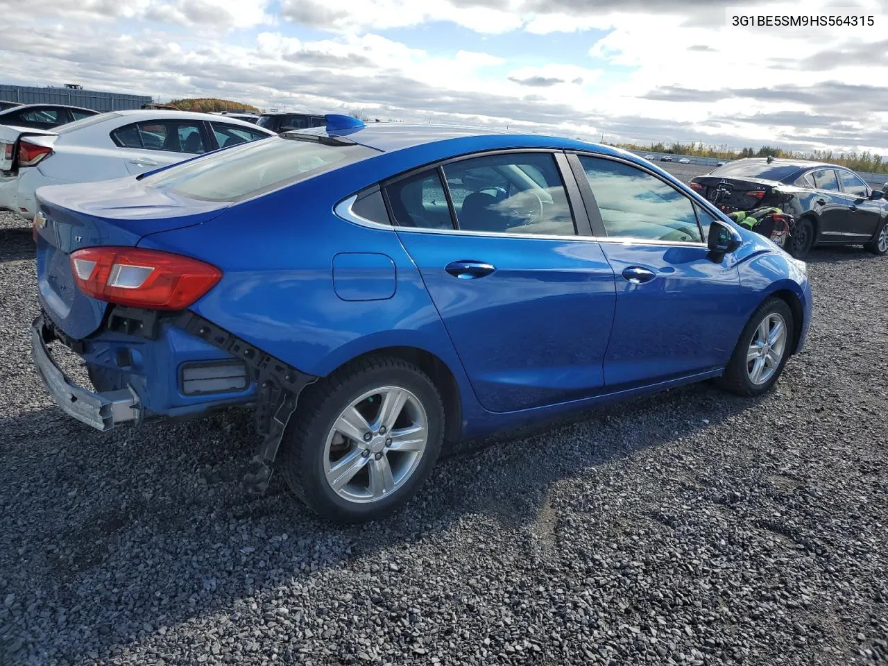 2017 Chevrolet Cruze Lt VIN: 3G1BE5SM9HS564315 Lot: 74831514