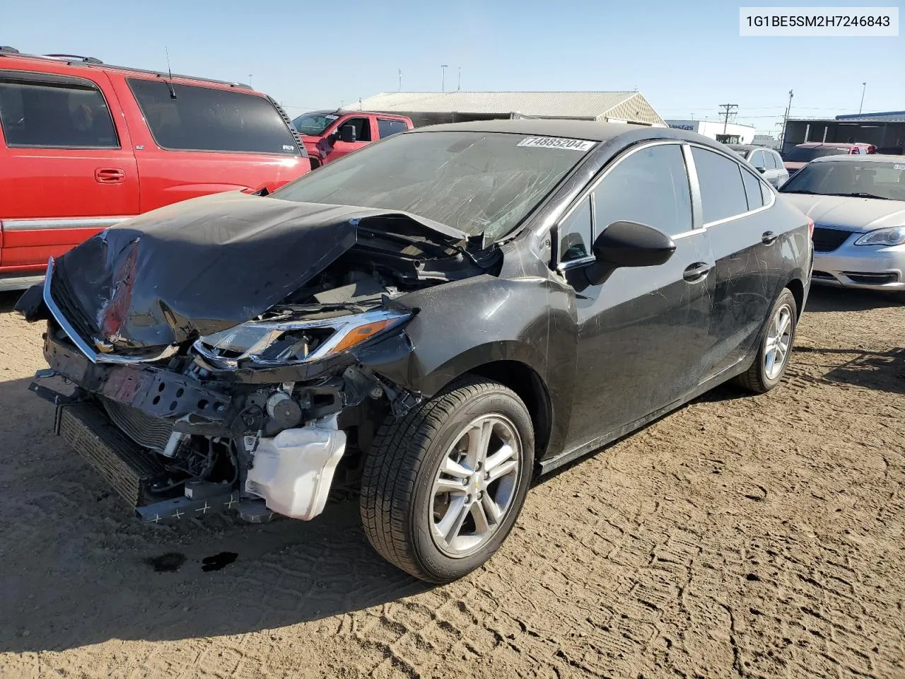 2017 Chevrolet Cruze Lt VIN: 1G1BE5SM2H7246843 Lot: 74885204