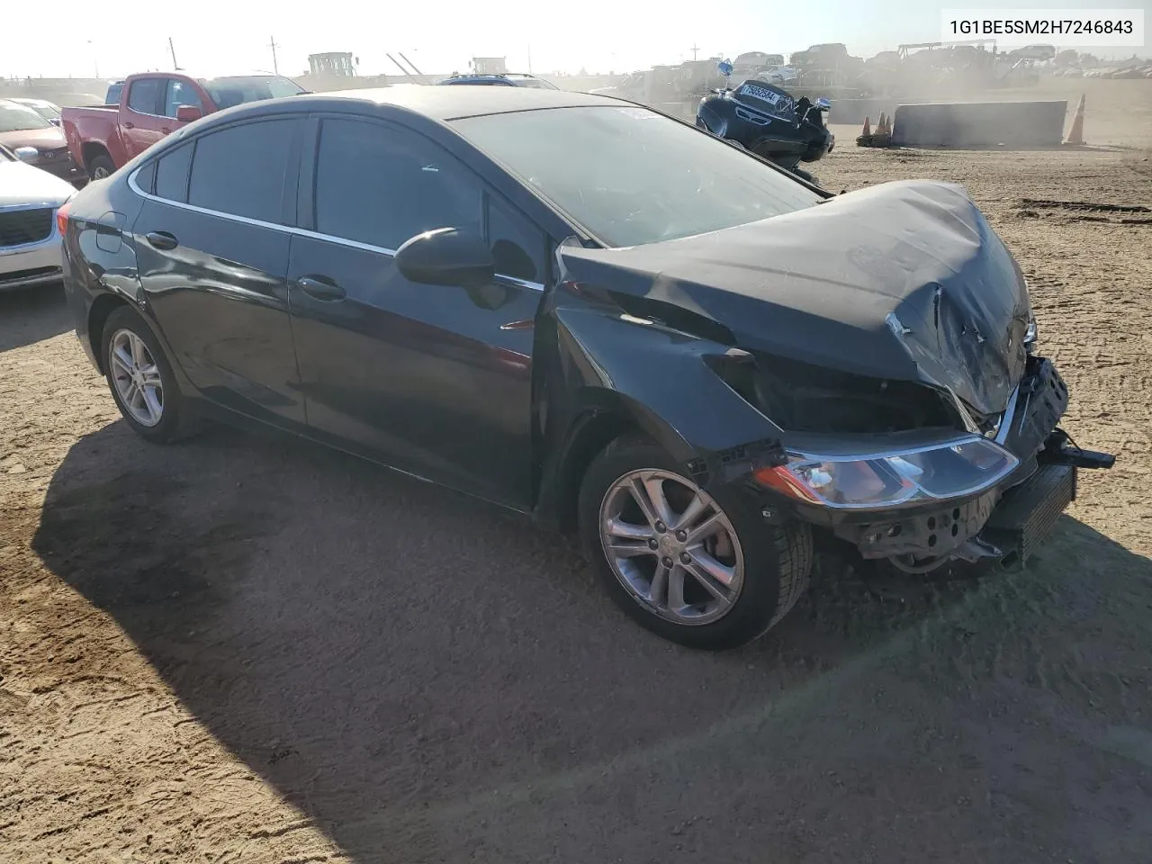 2017 Chevrolet Cruze Lt VIN: 1G1BE5SM2H7246843 Lot: 74885204