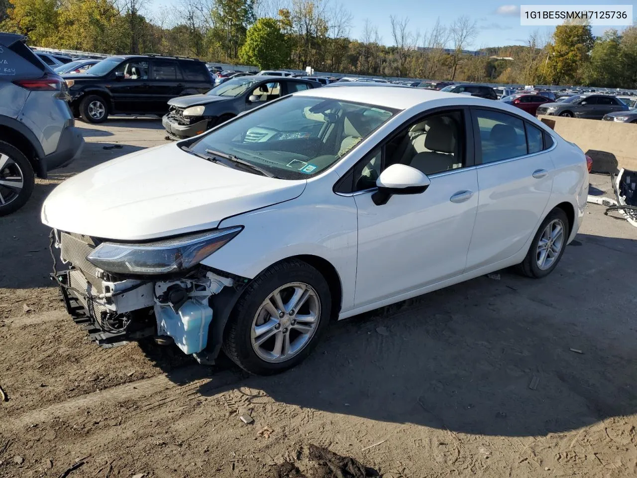 1G1BE5SMXH7125736 2017 Chevrolet Cruze Lt