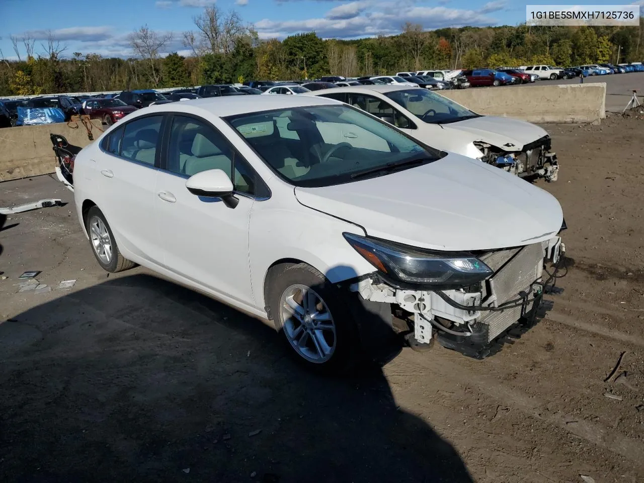 2017 Chevrolet Cruze Lt VIN: 1G1BE5SMXH7125736 Lot: 74986394