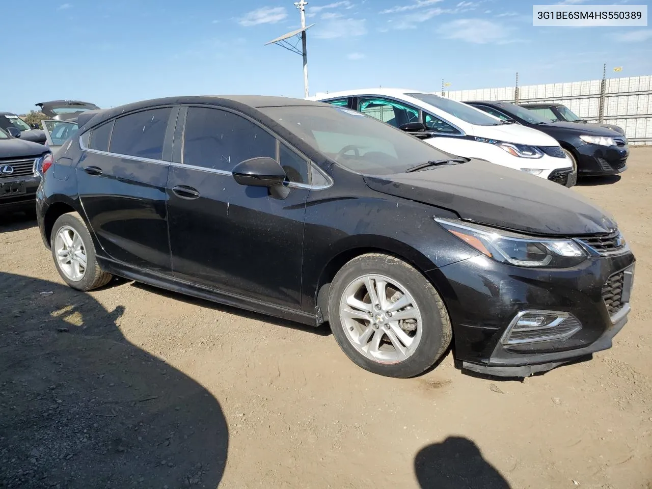 2017 Chevrolet Cruze Lt VIN: 3G1BE6SM4HS550389 Lot: 75018694