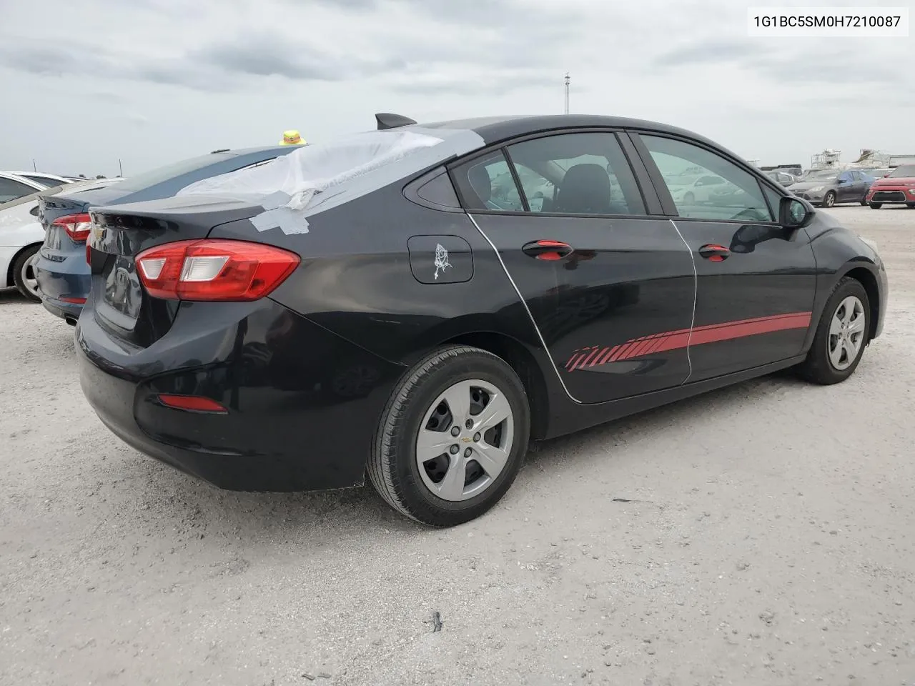 2017 Chevrolet Cruze Ls VIN: 1G1BC5SM0H7210087 Lot: 75027024